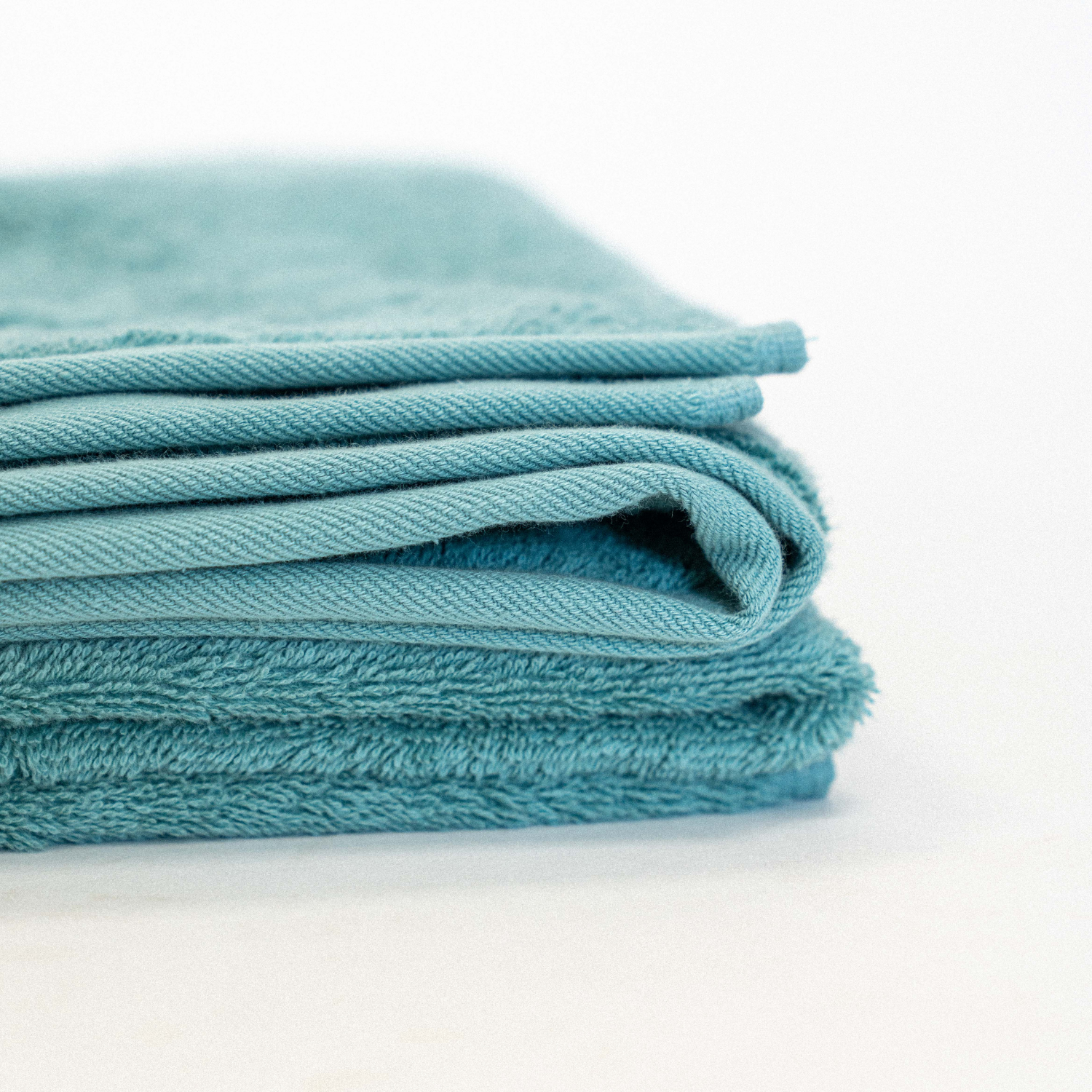 Drap de Bain Eponge Vert Marin