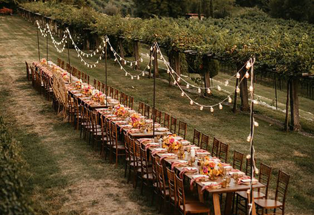 Table de mariage : 6 thèmes différents