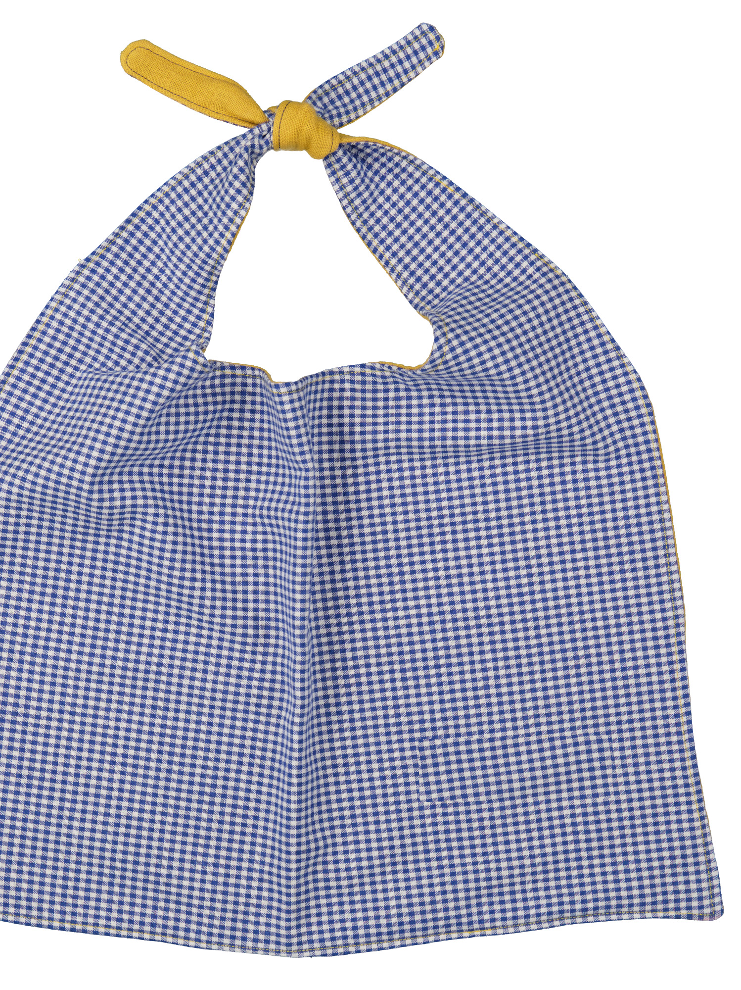 Bavoir Carreaux Bleus 2