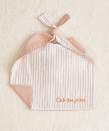 Bavaglino doppio strato Blossom - Pesca