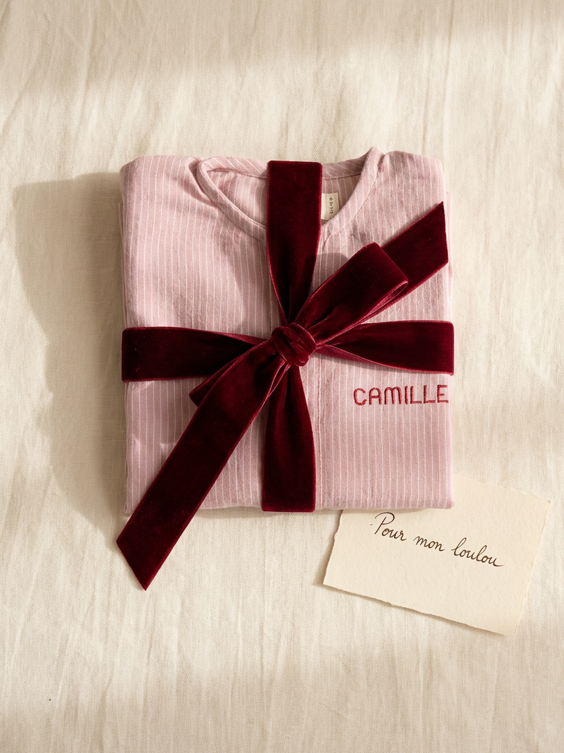 Pyjama enfant rose