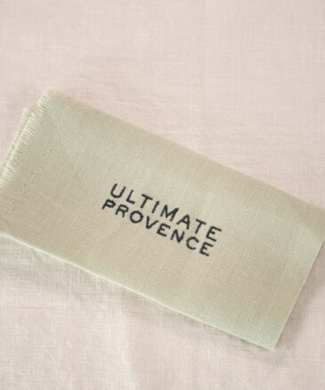 Serviettes de table brodées pour Ultimate Provence